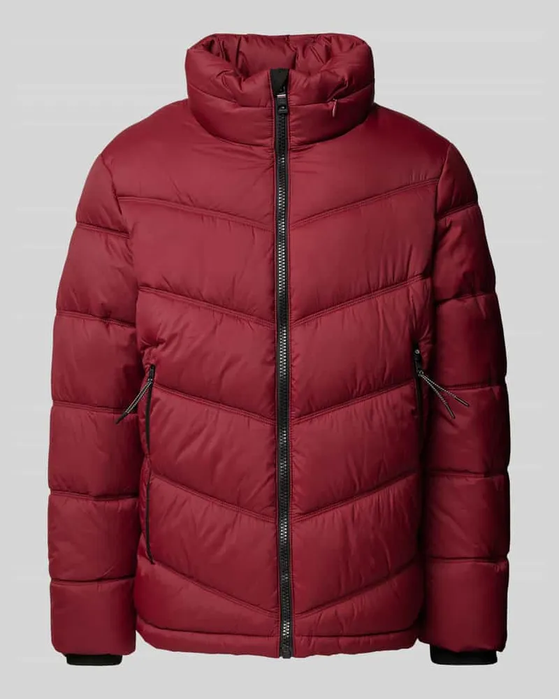 Tom Tailor Regular Fit Steppjacke mit verstaubarer Kapuze 