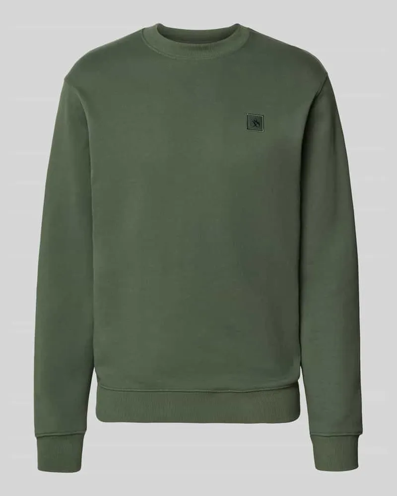 Scotch&Soda Sweatshirt mit Label-Detail 