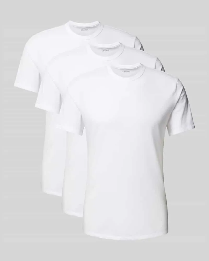 Calvin Klein T-Shirt mit Rundhalsausschnitt im 3er-Pack 