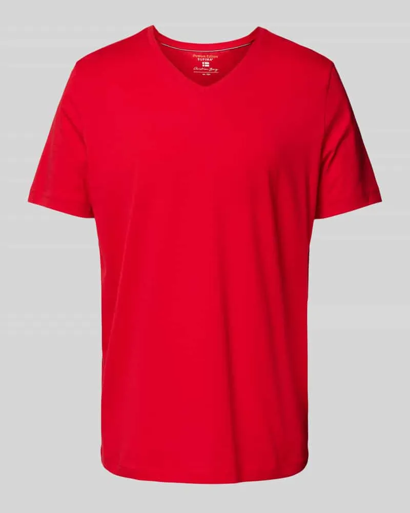 Christian Berg T-Shirt mit V-Ausschnitt 