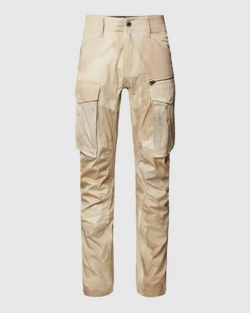 G-STAR RAW Cargohose mit Camouflage-Muster Beige