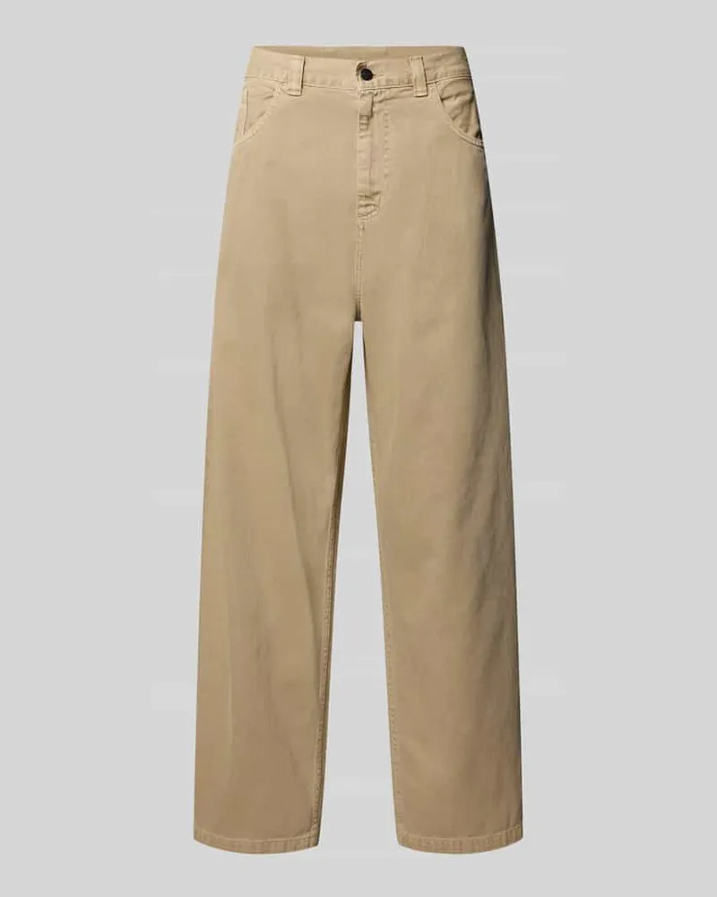 Carhartt WIP Jeans mit Eingrifftaschen Modell 'Brandon Beige