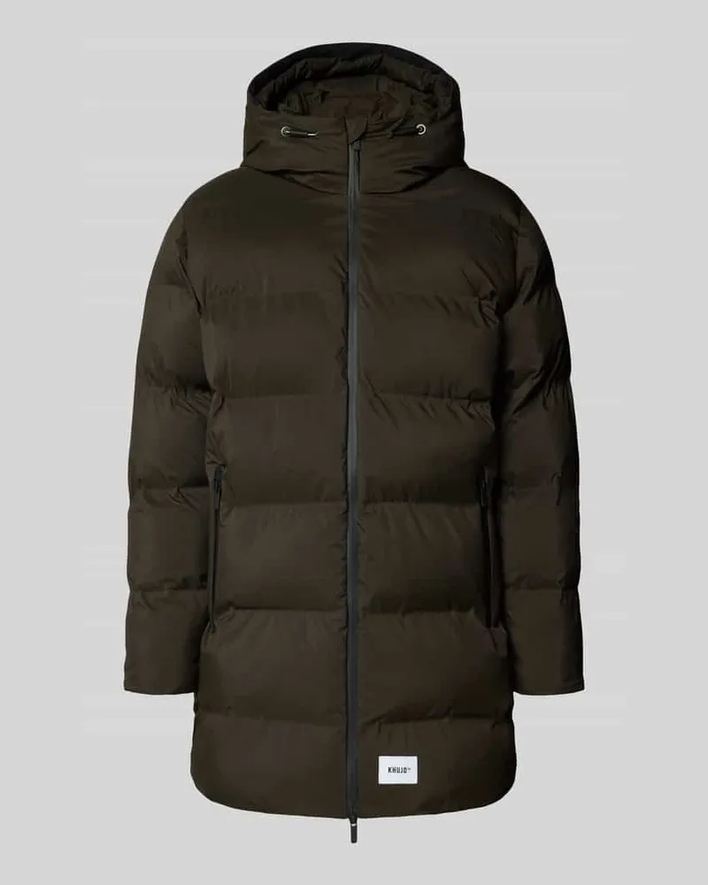 khujo Steppjacke mit Zweiwege-Reißverschluss Modell 'CADE Oliv