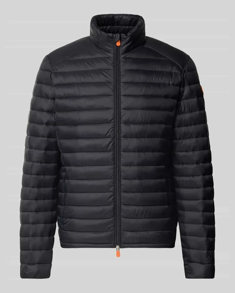 Save The Duck Steppjacke mit Zweiwege-Reißverschluss Modell 'ALEXANDER Black