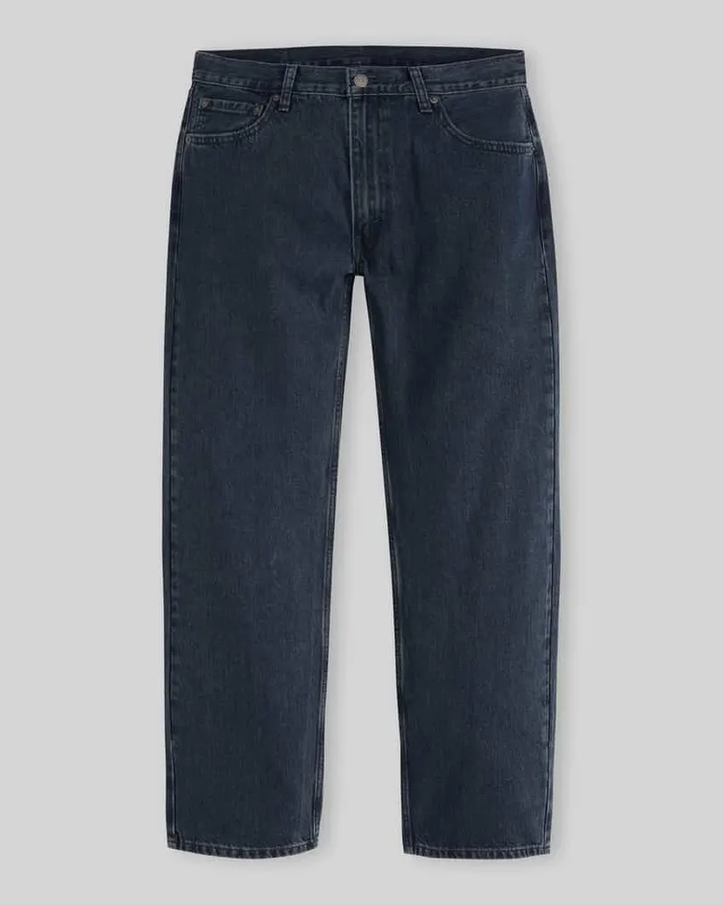 Levi's Relaxed Fit Jeans aus reiner Baumwolle Modell '555 Dunkelblau