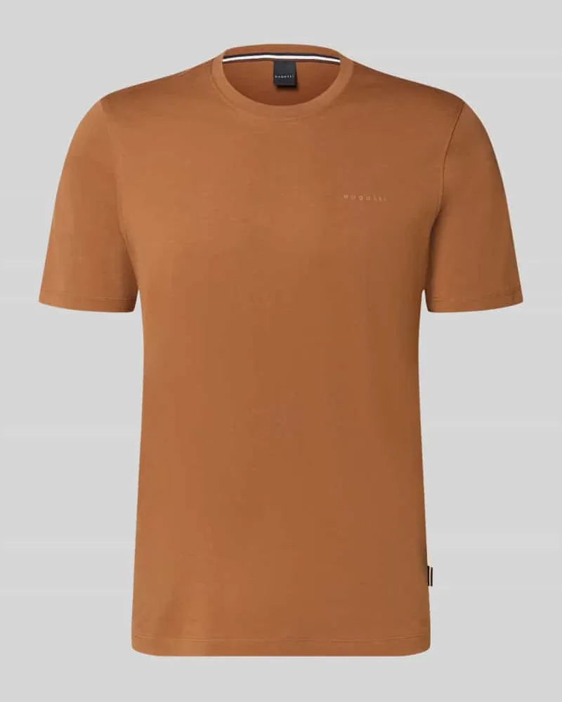 Bugatti T-Shirt mit Label-Detail Hazel