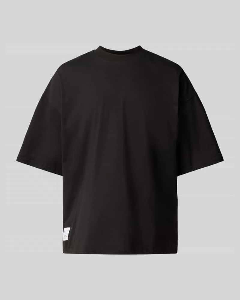 Alpha Industries T-Shirt mit Label-Patch Modell 'LOGO Black