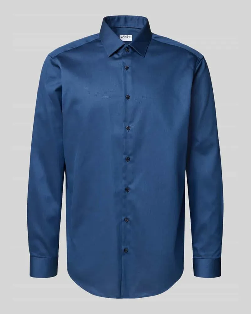 JAKE*S Regular Fit Business-Hemd mit Kentkragen 