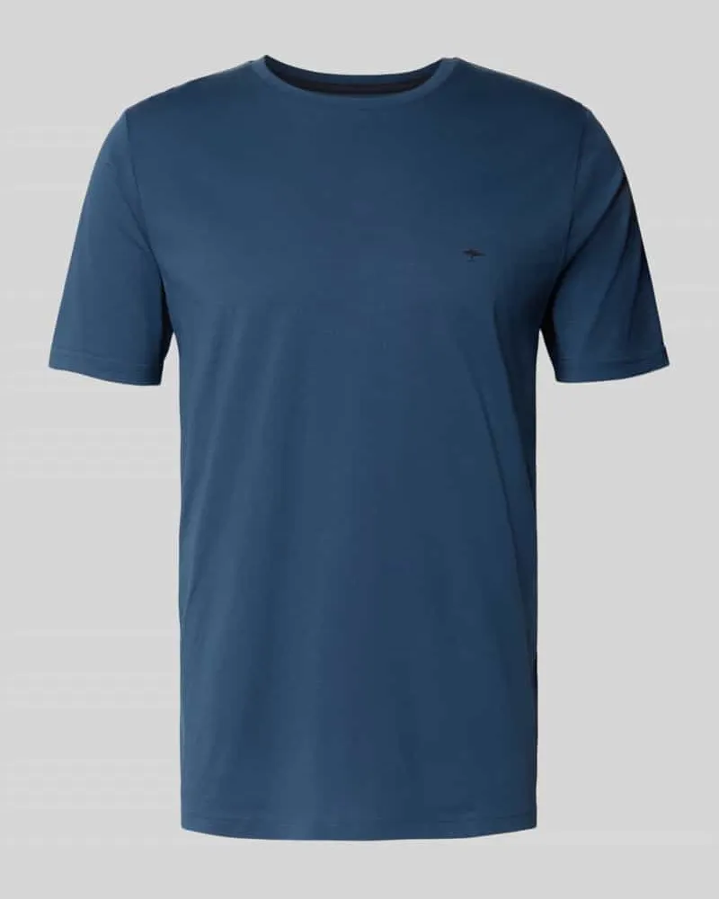 Fynch-Hatton T-Shirt mit Label-Stitching 