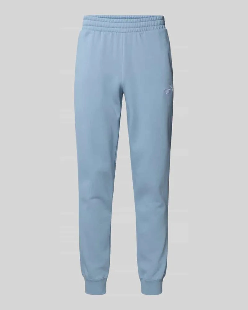 Puma Sweatpants mit Label-Stitching und elastischem Bund 