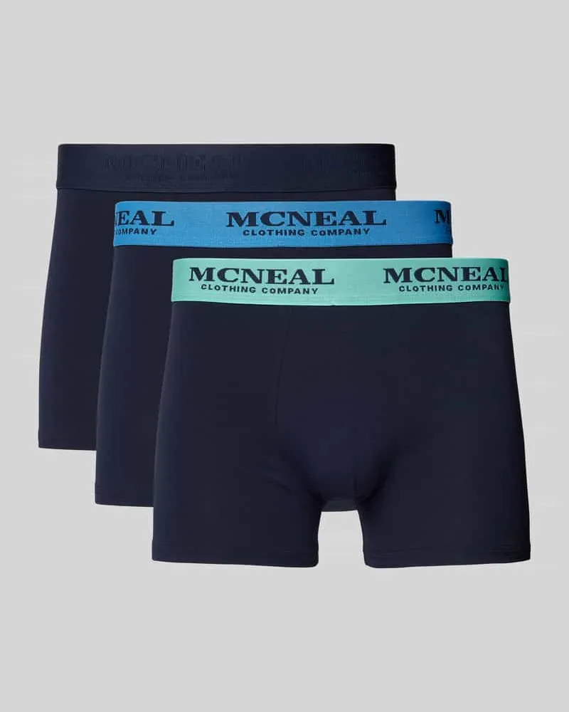 McNeal Trunks mit elastischem Label-Bund im 3er-Pack 