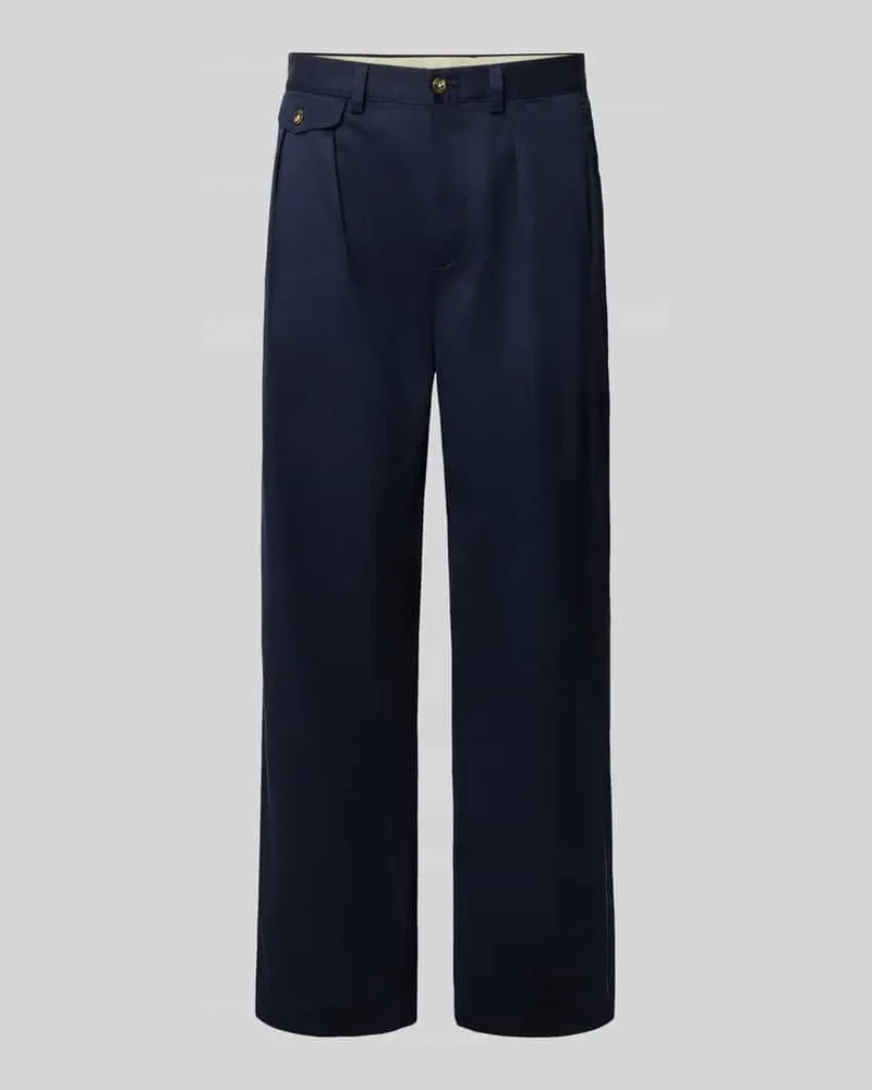 Gant Relaxed Fit Chino aus reiner Baumwolle Marine