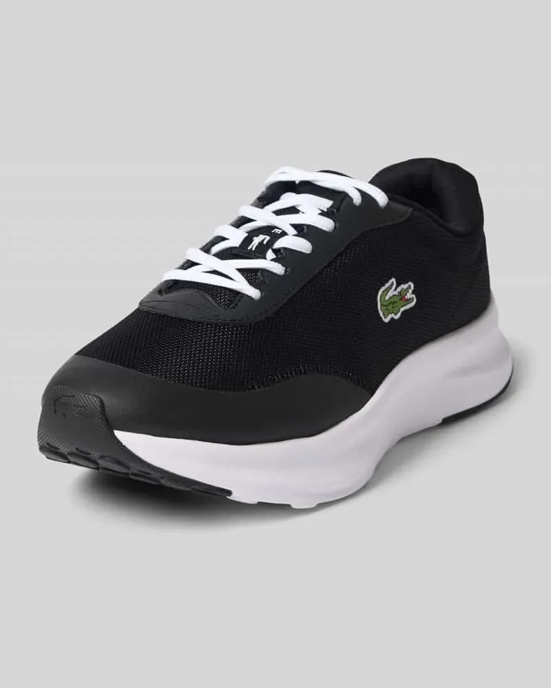 Lacoste Low Top Sneaker aus Mesh Modell 'NEO RUN ACE Black