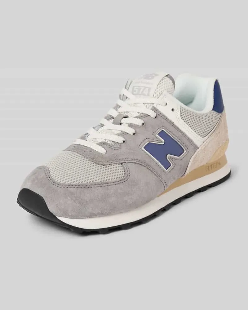 New Balance Sneaker mit Logo-Detail Hellgrau