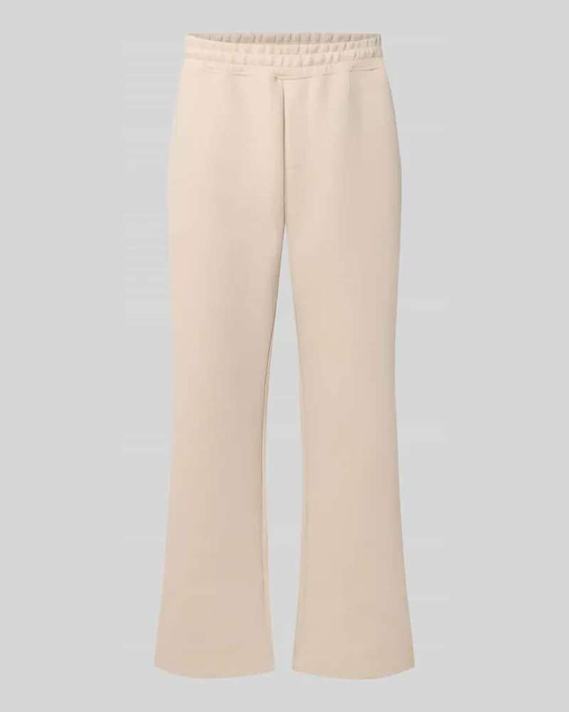 Jack & Jones Straight Fit Sweatpants mit elastischem Bund Offwhite