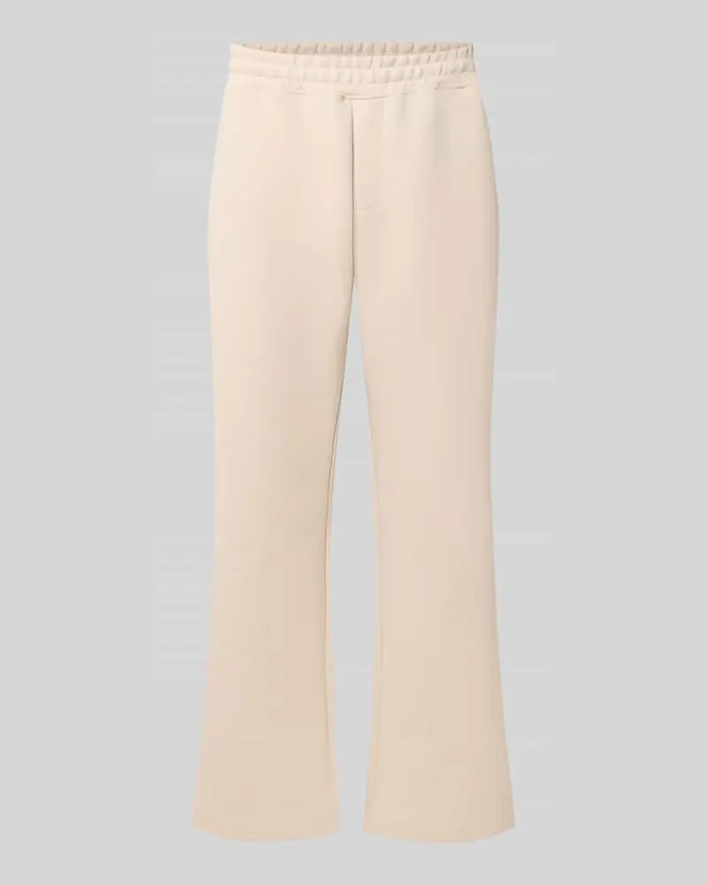 Jack & Jones Straight Fit Sweatpants mit elastischem Bund Offwhite