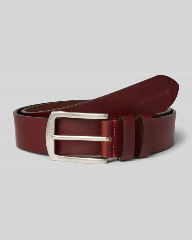 Pierre Cardin Ledergürtel mit Dornschließe 