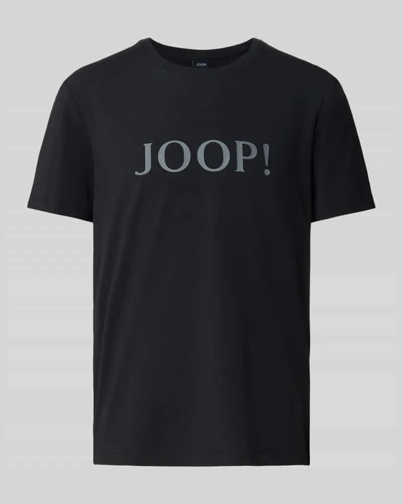 JOOP! T-Shirt mit Logo-Print und Rundhalsausschnitt 