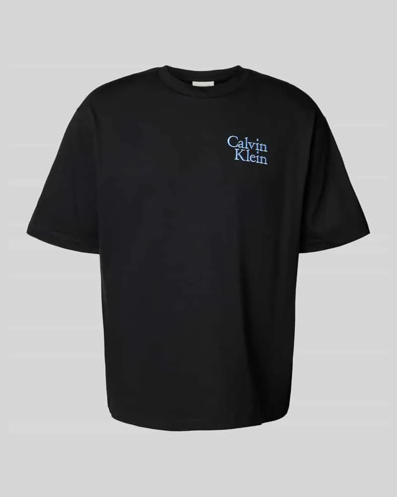 Calvin Klein T-Shirt mit Label-Stitching 
