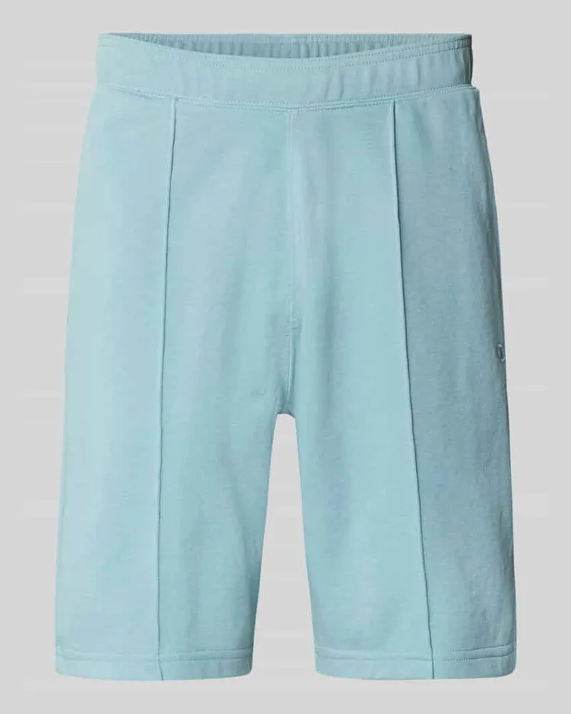 Champion Bermudas mit elastischem Bund und Label-Stitching Aqua