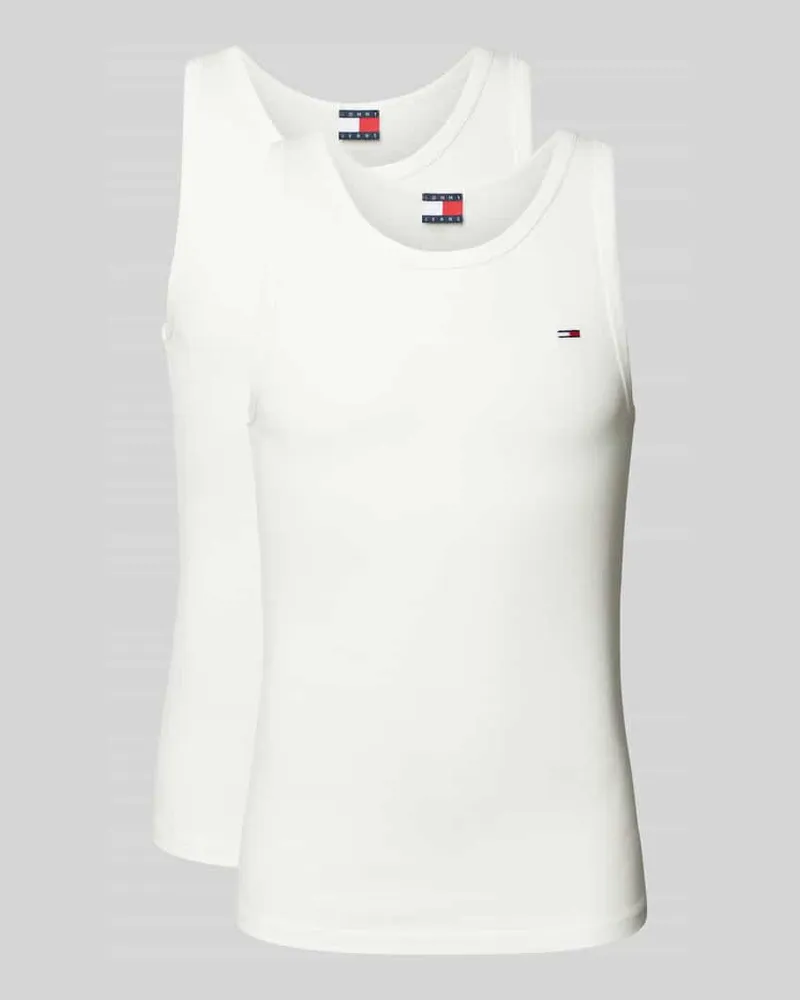 Tommy Hilfiger Tanktop mit Label-Stitching 