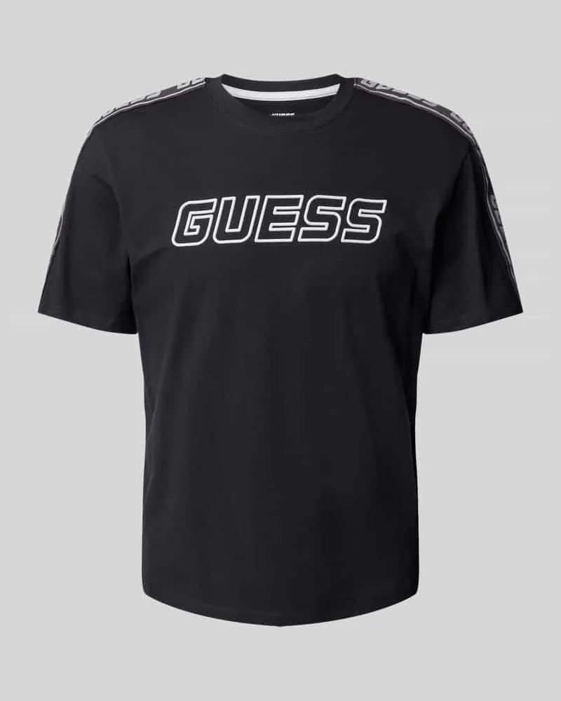 Guess T-Shirt mit Label-Detail 
