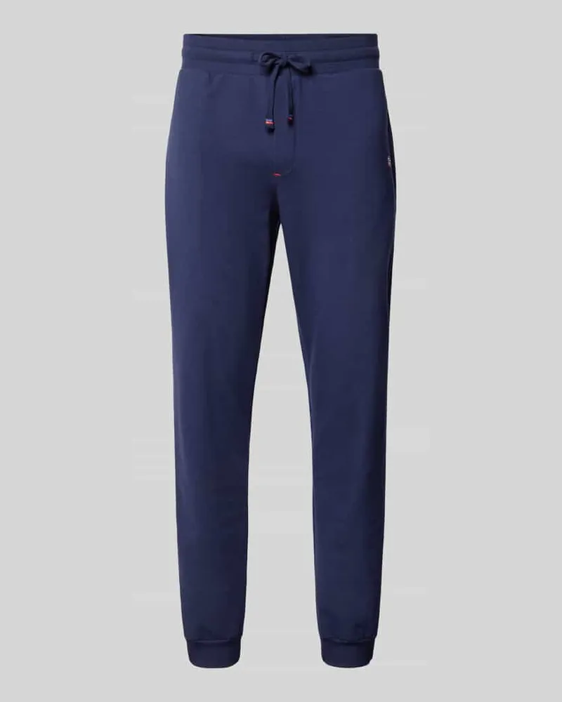 HOM Sweatpants in unifarbenem Design 