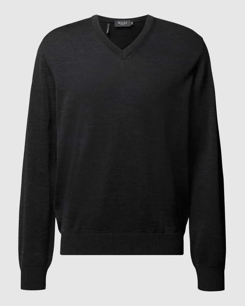 Maerz Strickpullover mit V-Ausschnitt 