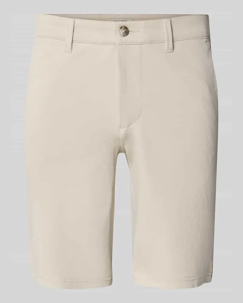 Only & Sons Regular Fit Bermudas aus Viskose-Mix Modell 'MARK Beige