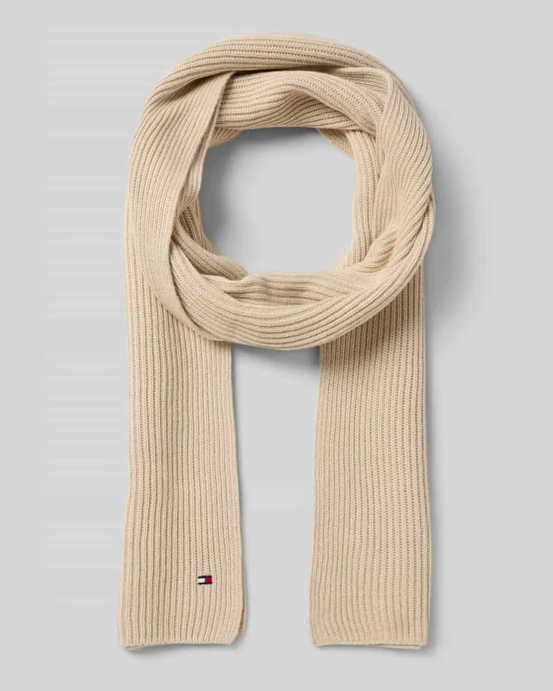 Tommy Hilfiger Schal aus Baumwoll-Kaschmir-Mix Beige