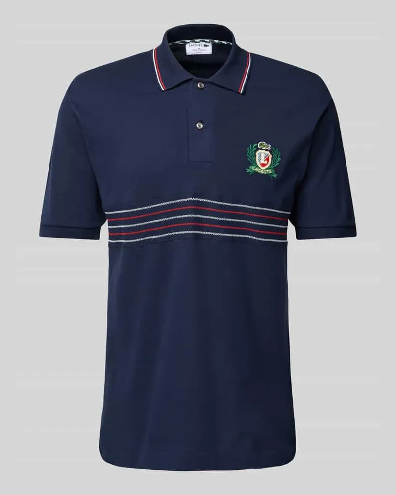 Lacoste Classic Fit Poloshirt mit Label-Stitching 