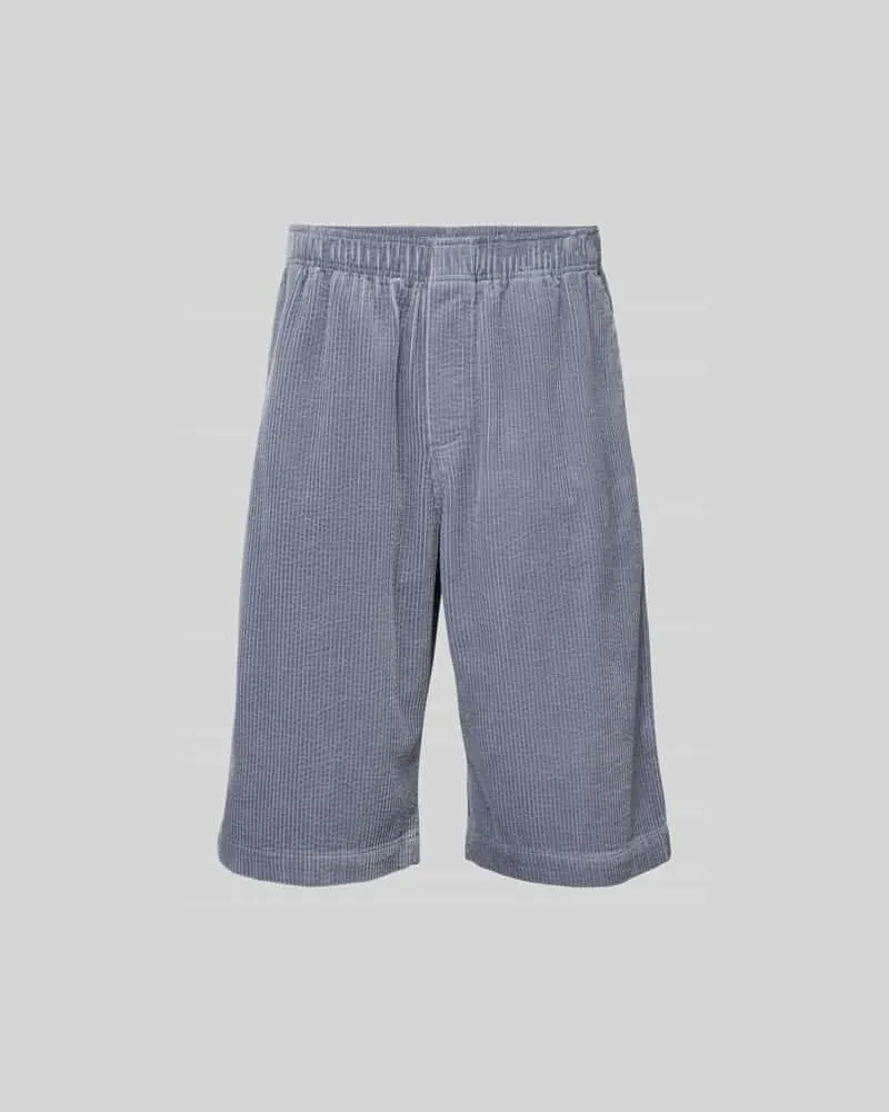 Wood Wood Relaxed Fit Shorts aus reiner Baumwolle Weiss