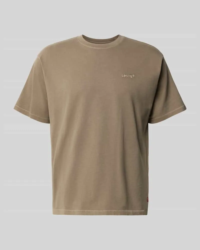 Levi's Relaxed Fit T-Shirt aus reiner Baumwolle Modell 'VINTAGE TEE Hellbraun