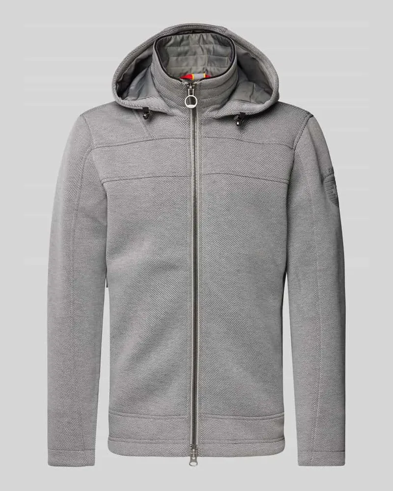 Wellensteyn Funktionsjacke mit Stehkragen Modell 'FLORIDA Hellgrau
