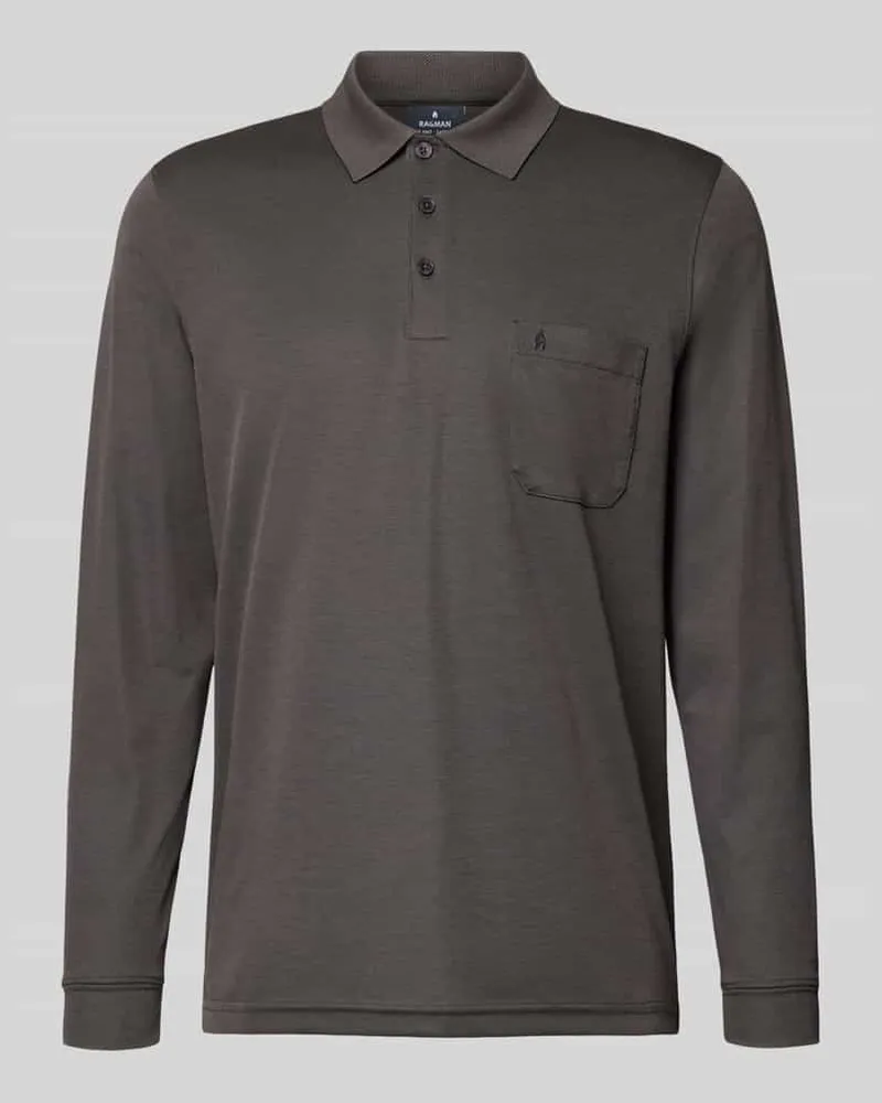 Ragman Regular Fit Poloshirt mit Brusttasche 