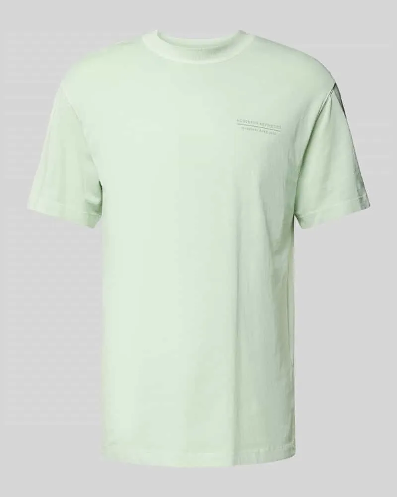 Tom Tailor Relaxed Fit T-Shirt aus reiner Baumwolle Mint