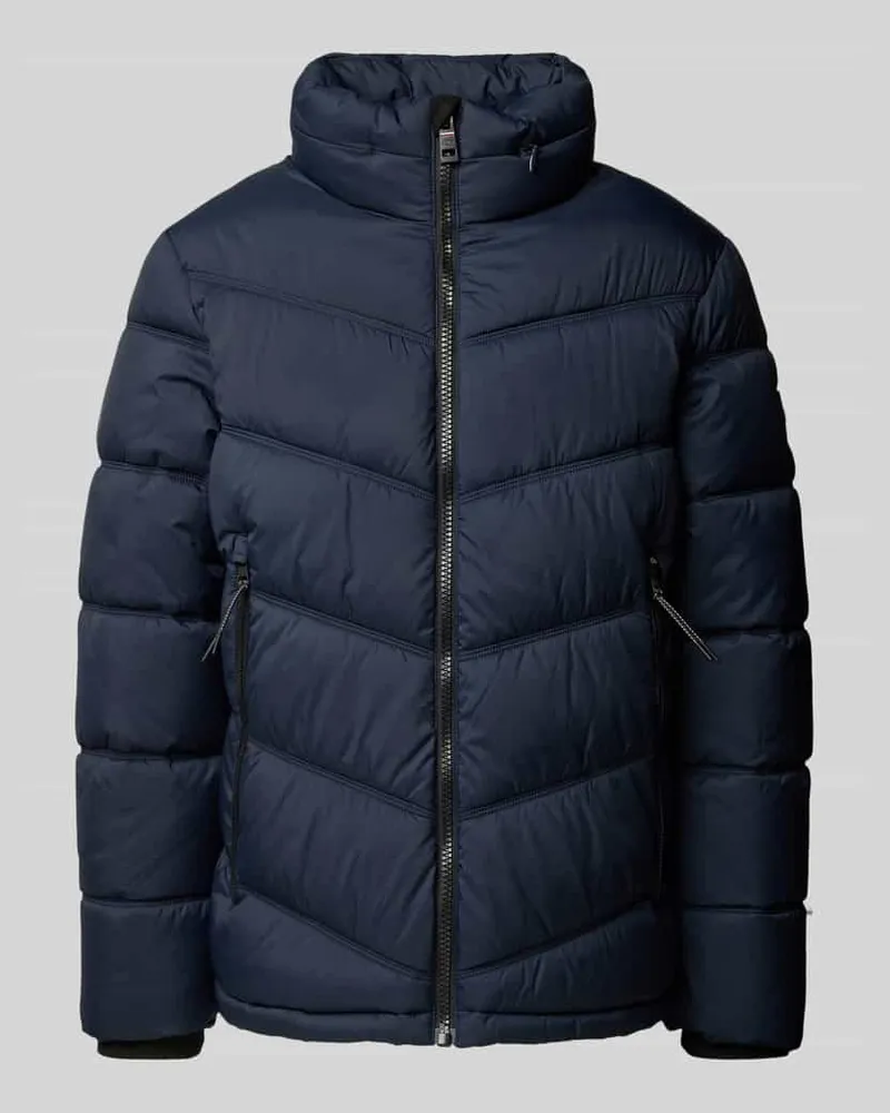 Tom Tailor Regular Fit Steppjacke mit verstaubarer Kapuze 