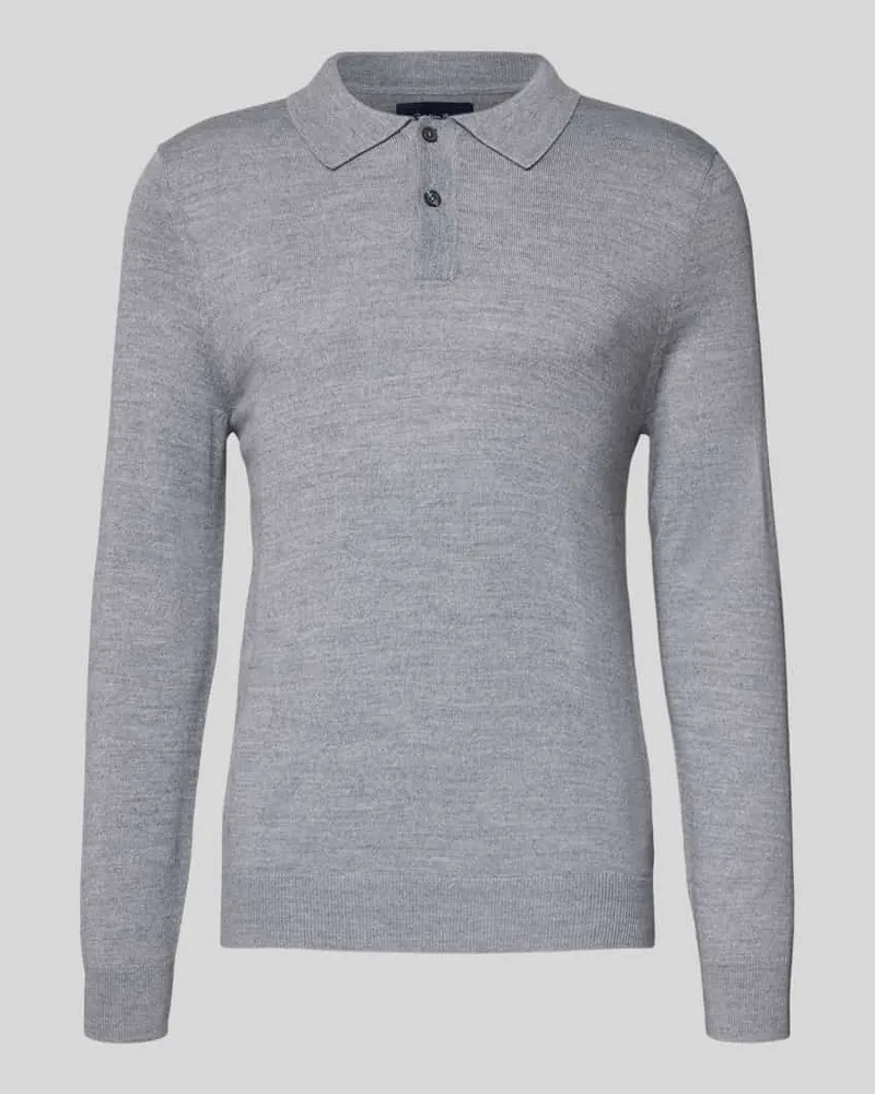 Christian Berg Strickpullover mit Polokragen 