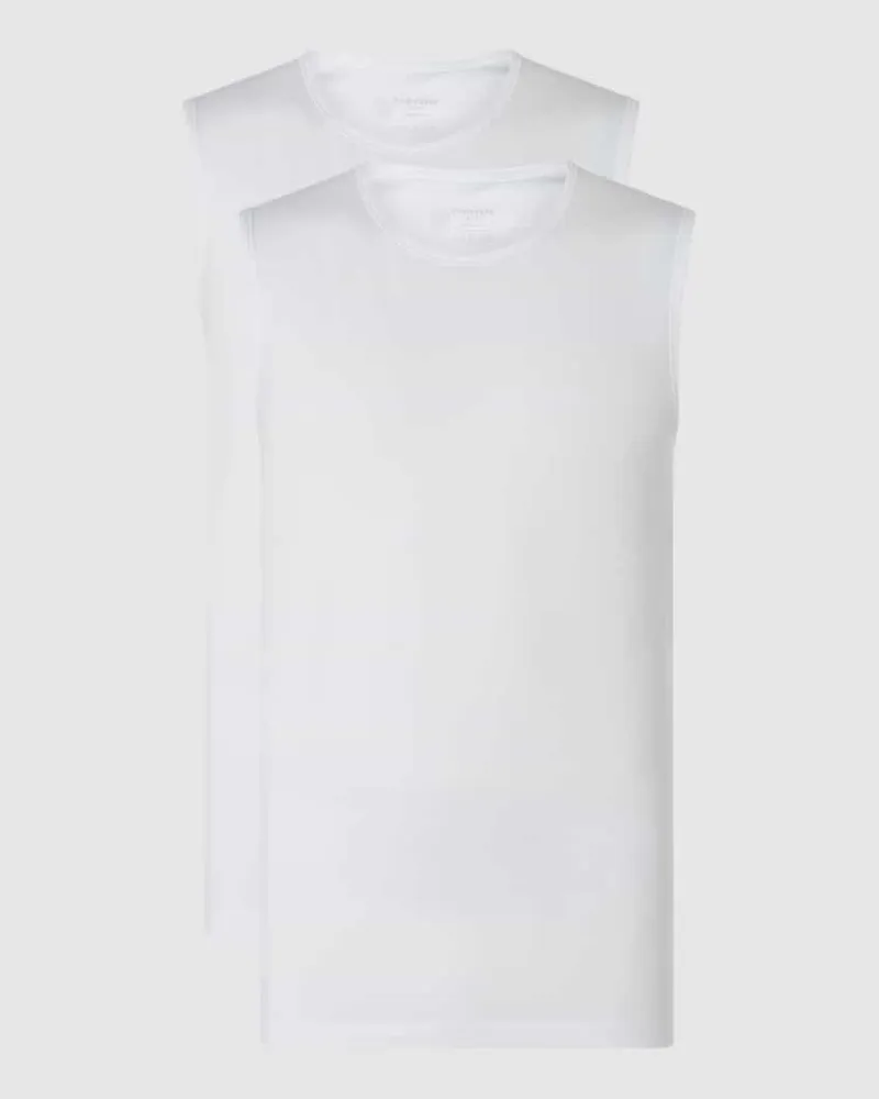 Schiesser Tanktop mit Stretch-Anteil im 2er-Pack 