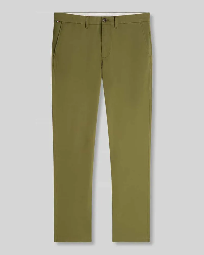 Tommy Hilfiger Slim Fit Hose Modell 'BLEECKER Khaki