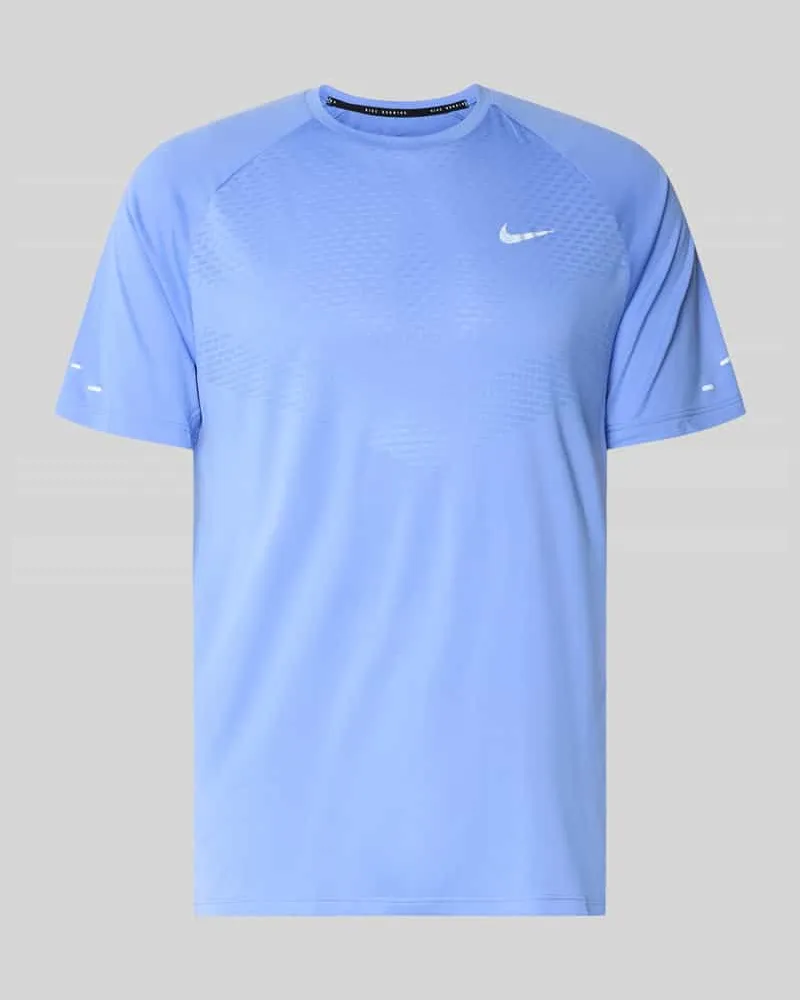 Nike Funktionsshirt mit Logo und Rundhalsausschnitt Modell 'Stride Royal