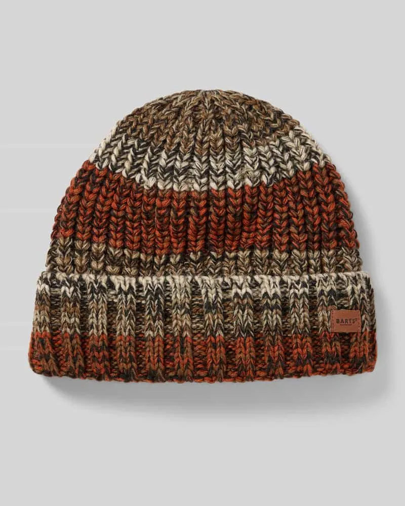 Barts Beanie mit Label-Detail Modell 'AKOTAN Orange