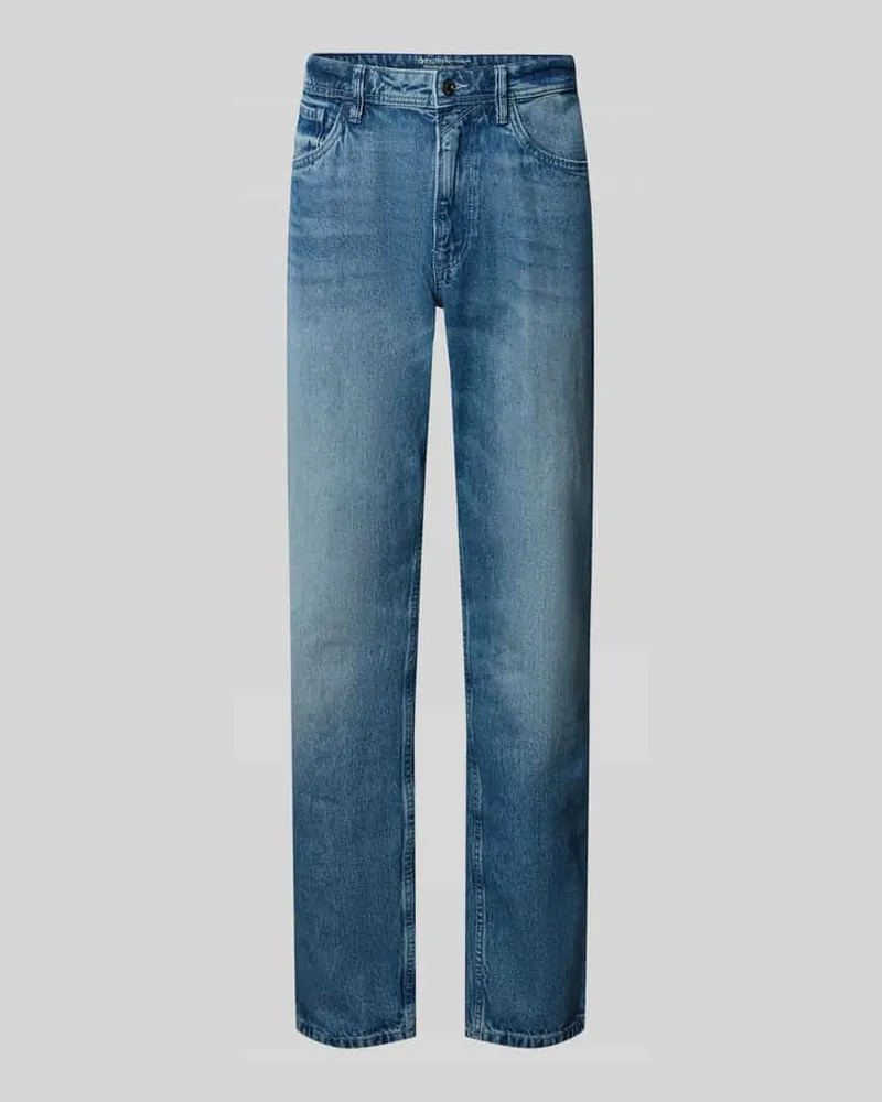 Tom Tailor Relaxed Fit Jeans aus reiner Baumwolle Modell 'relaxed TTWAYLEN Blau