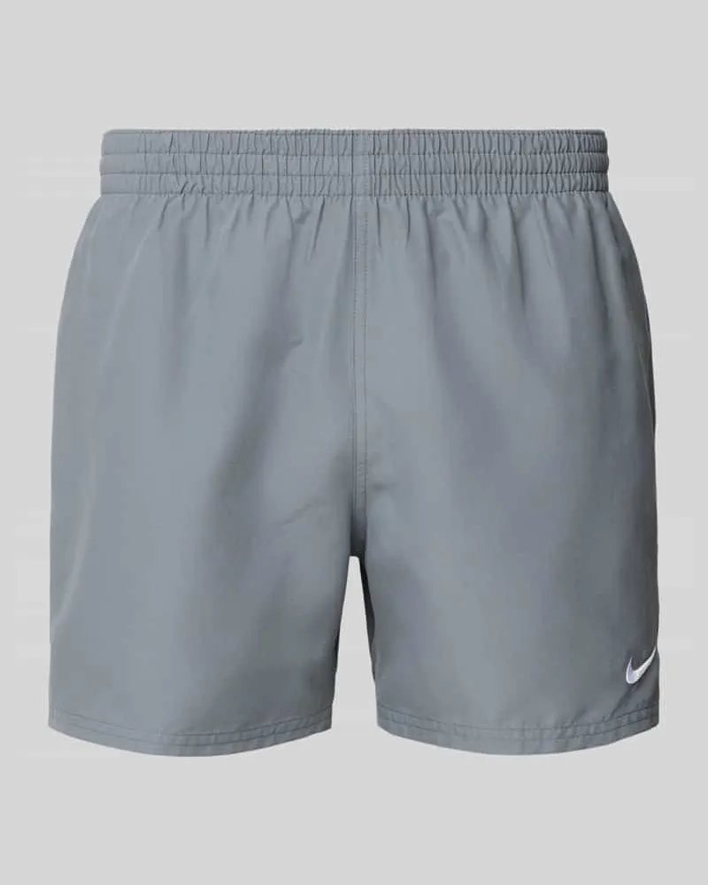 Nike Badehose mit Label-Print 
