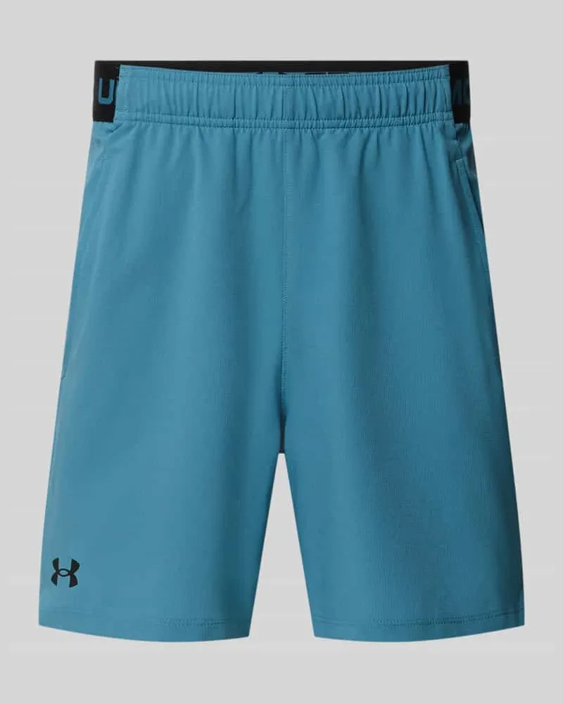 Under Armour Shorts mit elastischem Bund und Logo Petrol