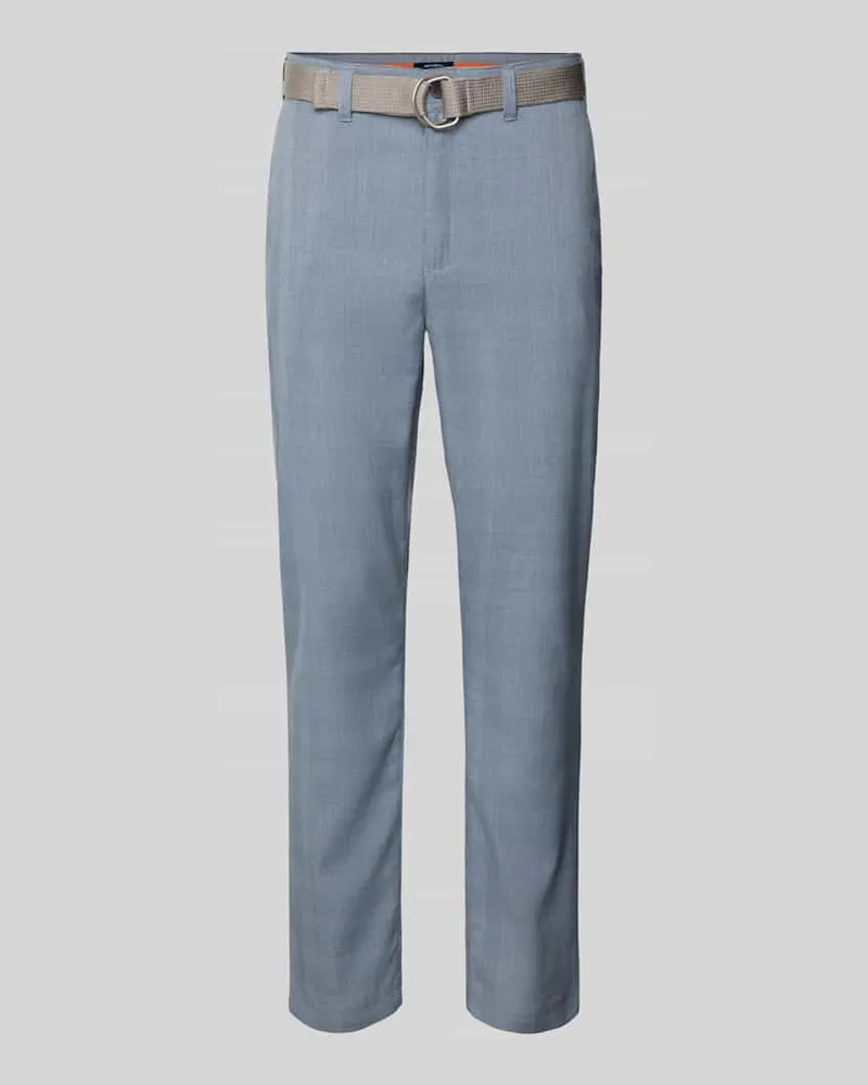 McNeal Slim Fit Hose mit Gürtel 