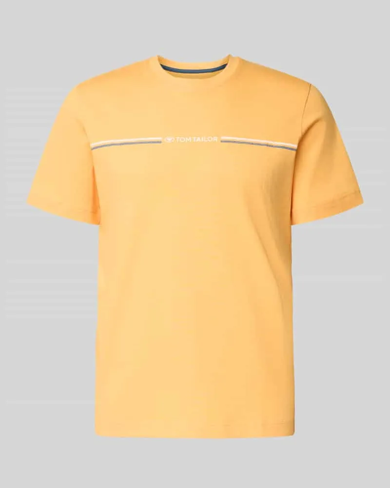 Tom Tailor Regular Fit T-Shirt aus reiner Baumwolle mit Print 