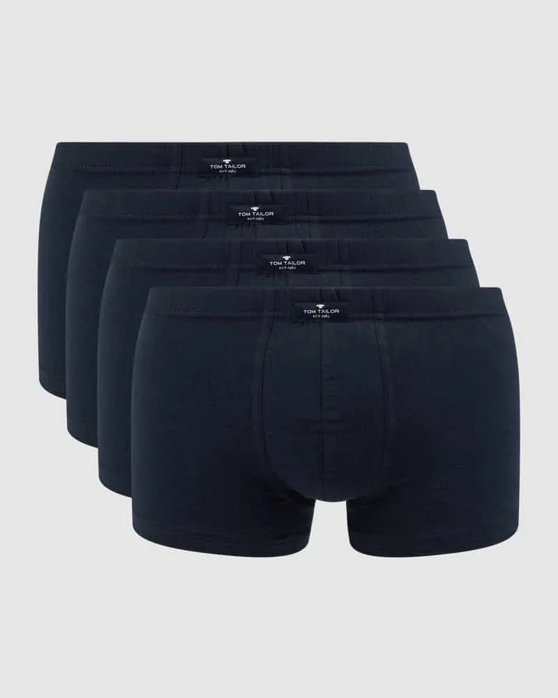 Tom Tailor Trunks mit Stretch-Anteil im 4er-Pack 