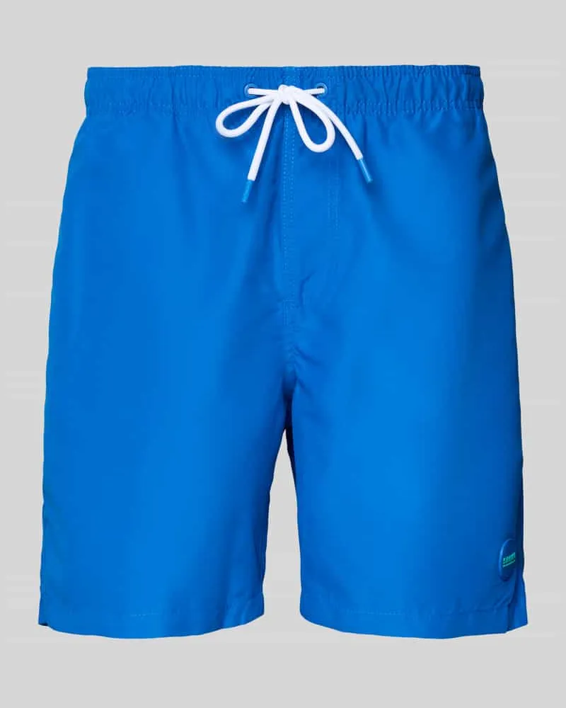 Shiwi Regular Fit Badehose mit Label-Patch Modell 'Mike 