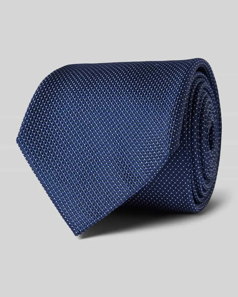 Profuomo Seidenkrawatte mit Allover-Muster 